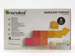 Candeeiro inteligente nanoleaf canvas smarter kit 9 paneles