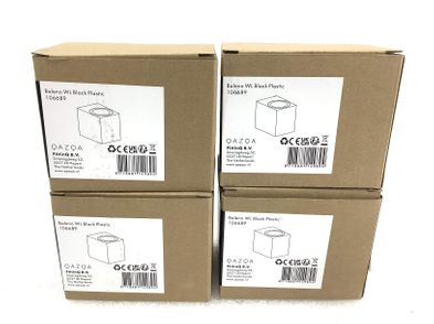 LAMPARA QAZQA BALENO WL BLACK PLASTIC