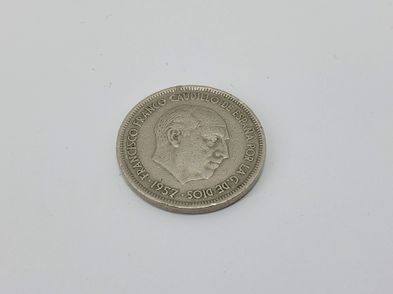 OBJETOS INSOLITOS SIN MARCA 25 PESETAS 1957