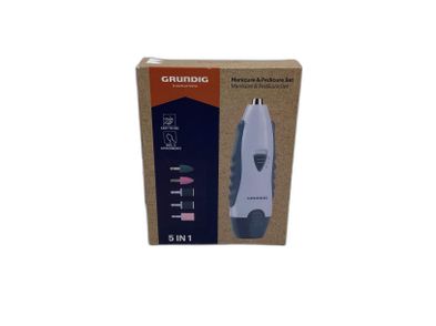 SET MANICURA PEDICURA GRUNDIG 5 EN 1