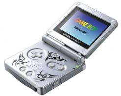 game boy advance sp tribal edition