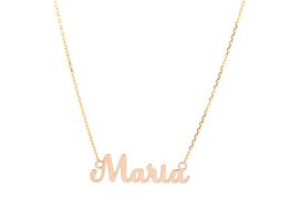 collar personalizado nombre tipografia rastalia