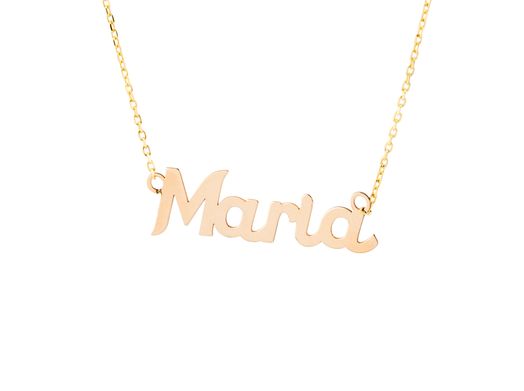 collar personalizado nombre tipografia miniolla