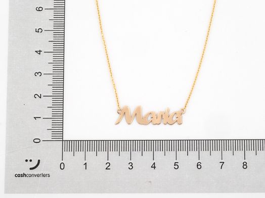 collar personalizado nombre tipografia forte