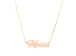 cadena nombre estilo golden hills personalizable