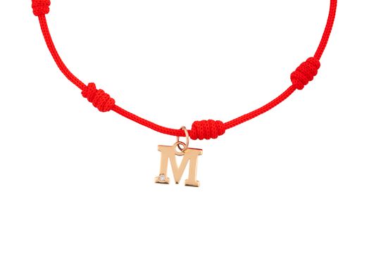 pulsera hilo rojo personalizada