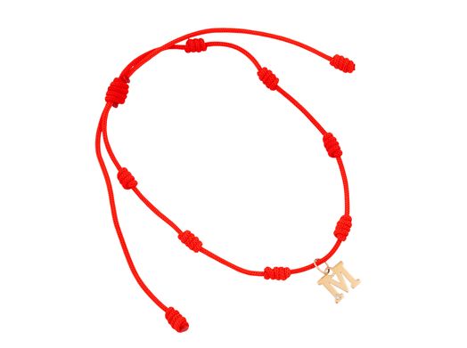pulsera hilo rojo personalizada