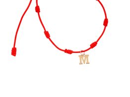 pulsera hilo rojo personalizada