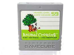 accesorio gamecube nintendo memory card 59 - animal crossing edition
