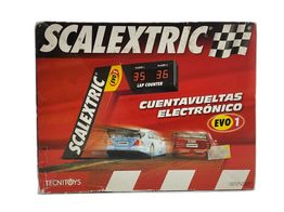accesorio slot scalextric cuentavueltas electr&oacute;nico evo 1