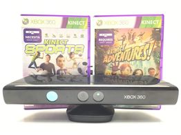 accesorio xbox 360 microsoft kinnect+2 juegos