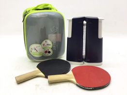 accesorios ping pong artengo kit raquetas + red ping pong