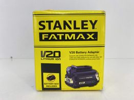 accesorios taller stanley v20 battery adapter