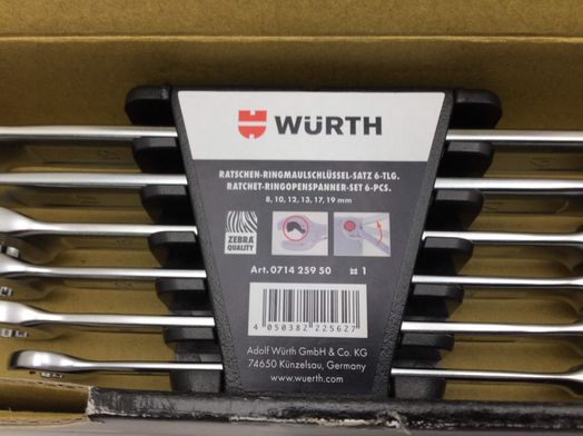 accesorios taller wurth 6-tlg