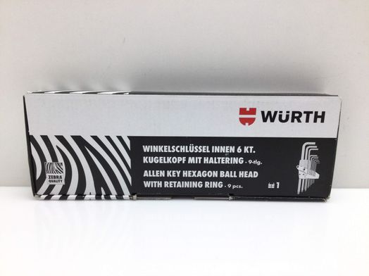 accesorios taller wurth 9-tlg