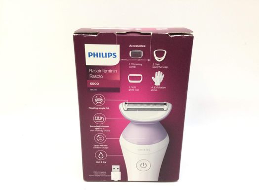 afeitadora electrica philips lady server serie 6000