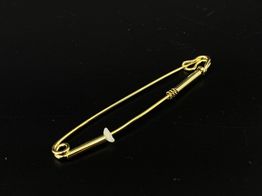 alfiler oro 18k 
