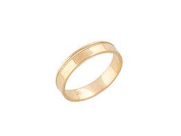 alian&ccedil;a ouro 18k con sem pedra 