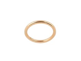 alian&ccedil;a ouro 18k con sem pedra 