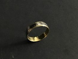 alianza oro 18k 