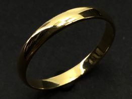 alianza oro 18k 