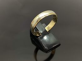 alianza oro 18k 