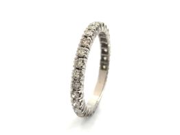 alianza oro 18k con diamante 