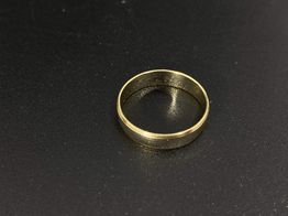 alianza oro 18k 