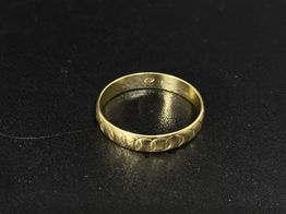 alianza oro 18k 