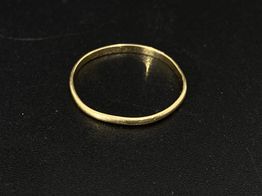 alianza oro 18k 