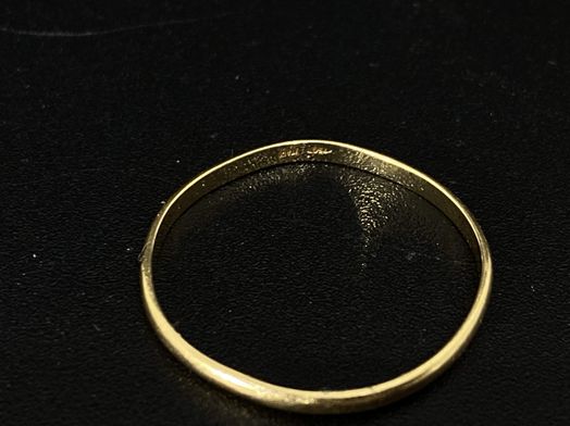 alianza oro 18k 