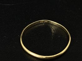 alianza oro 18k 