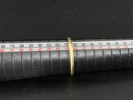 alianza oro 18k 