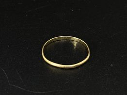 alianza oro 18k 
