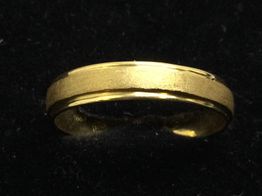 alianza oro 18k 