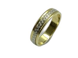 alianza oro 18k 