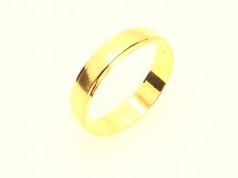 alianza oro 18k 