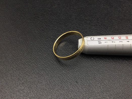 alianza oro 18k 