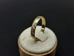 alianza oro 18k 