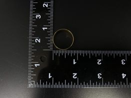 alianza oro 18k 