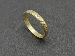 alianza oro 18k 