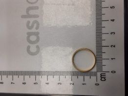 alianza oro 18k 