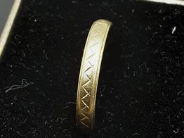 alianza oro 18k 