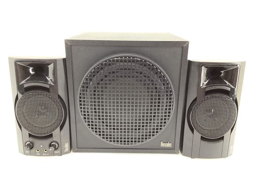 colunas pc hercules xps 2.1 bass boost