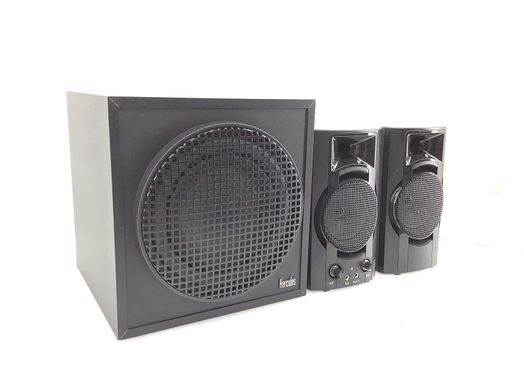 colunas pc hercules xps 2.1 bass boost