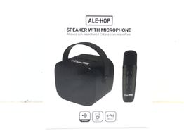 altavoz portatil bluetooth ale-hop singer mode