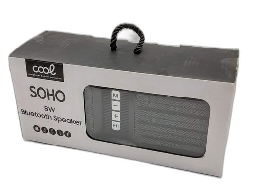 altavoz portatil bluetooth cool soho 8w