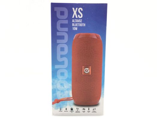 altavoz portatil bluetooth coolsound xs 10w rojo