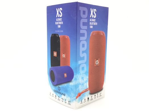 altavoz portatil bluetooth coolsound xs 10w rojo