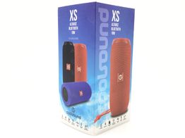 altavoz portatil bluetooth coolsound xs 10w rojo